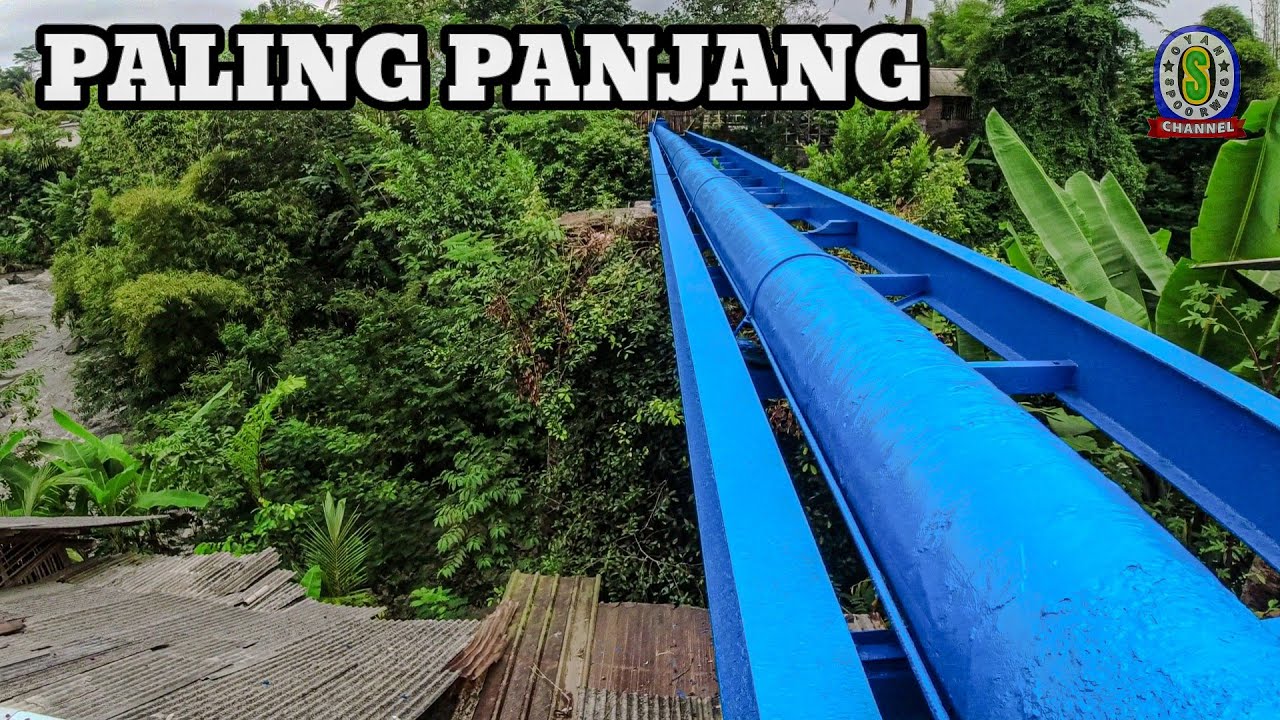 INI DIA JEMBATAN TERPANJANG DI JALUR KERETA API TASIKMALAYA - SINGAPARNA Part.2