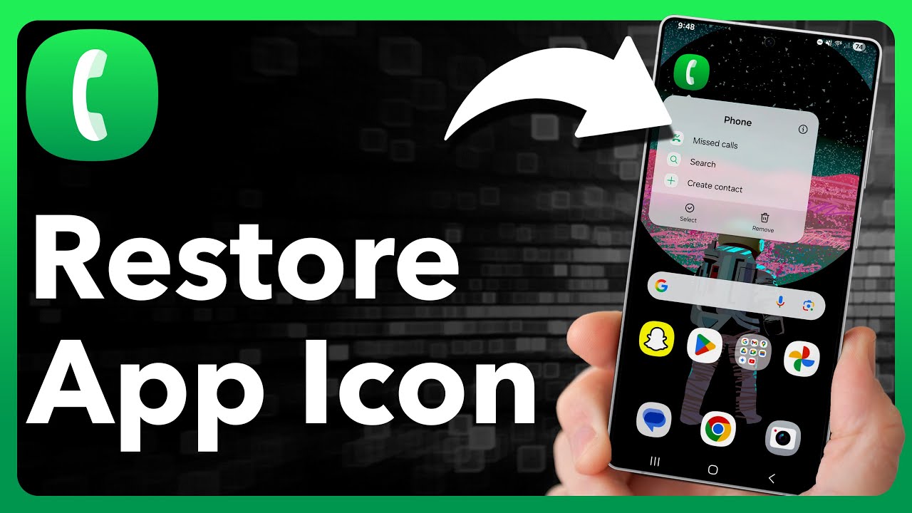 How To Restore Phone Icon On Android