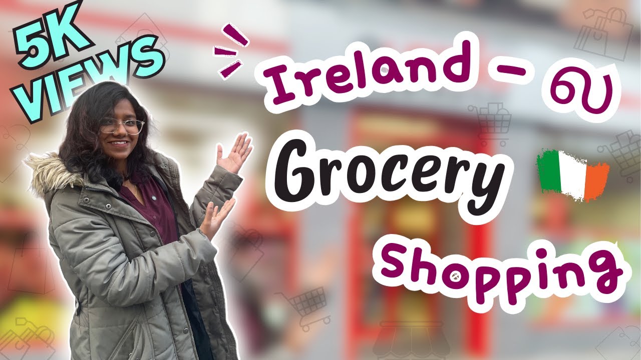Indian Groceries in Ireland | Eurasia Shopping Tour | Tamil Vlog