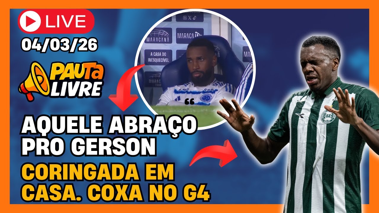 CORINGADA EM CASA | GERSON BEM RECEBIDO | VASCO X PALMEIRAS - PauTa Livre