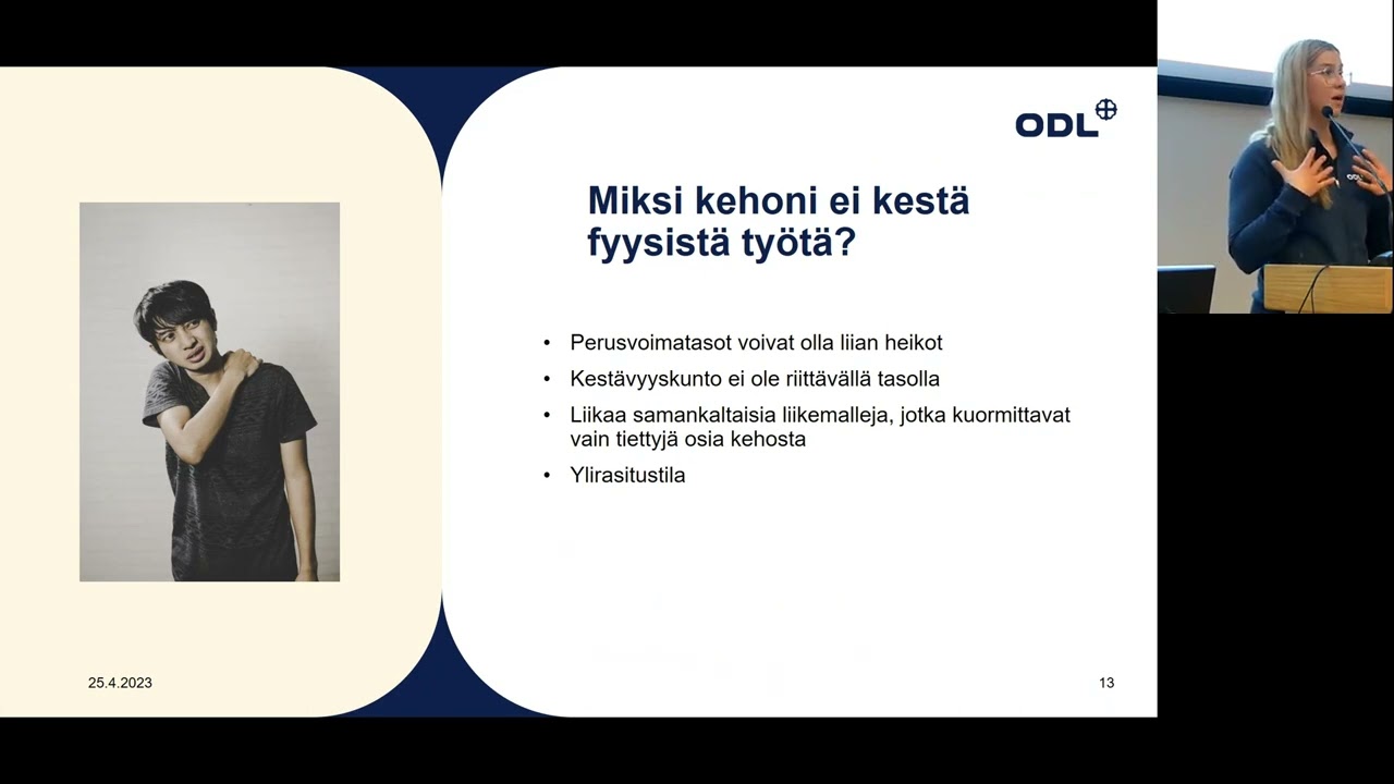 ProTerveys  luento 25 4 2023 Riittääkö fyysinen työ liikunnanksi tekstitykseen