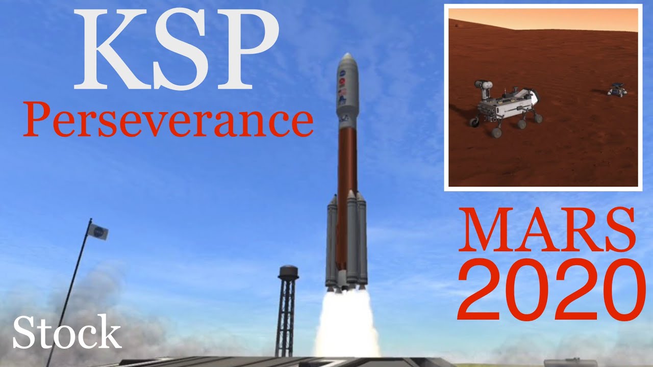 KSP Perseverance Rover MARS 2020 Stock