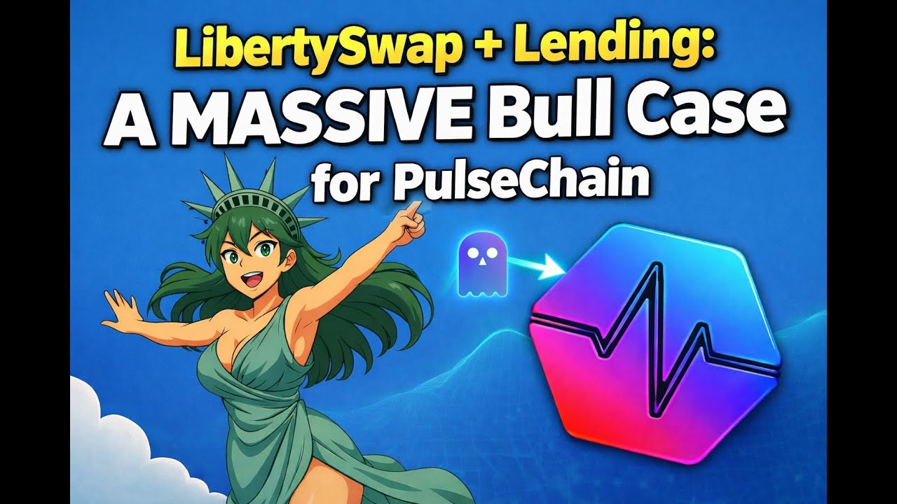 LibertySwap + Lending: A MASSIVE Bull Case for PulseChain