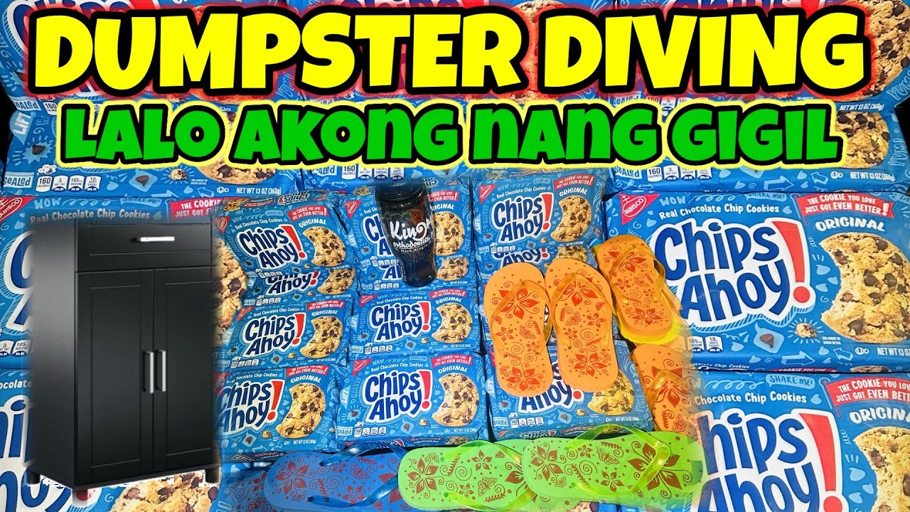 DUMPSTER DIVING NAPADAAN LANG AKO JOMAKPAT PA #tomwallaceofficial #dumpsterdiving #free