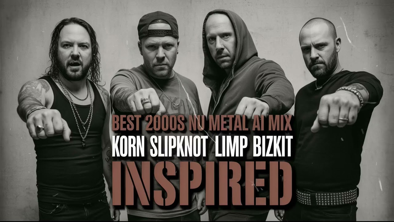 Best 2000s Nu Metal AI Mix | Korn Slipknot Limp Bizkit Inspired (Vol.1) Nu Metal Rebirth Radio