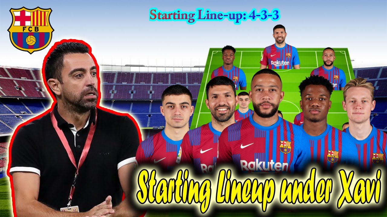 Barcelona Potential lineup under Xavi Hernandez ft Pedri,Fati,Depay,Dejong,Ag&uuml;ero...