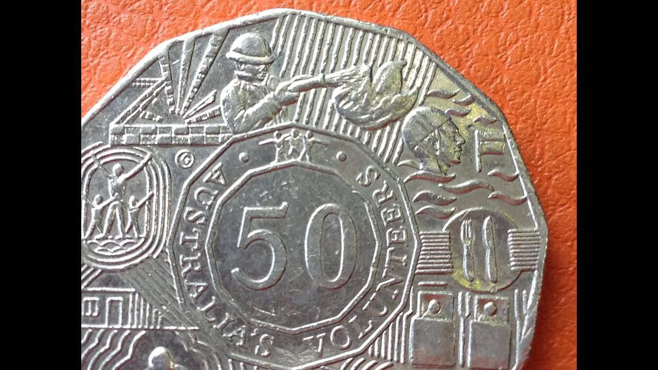 Coin of the Day (#41) - 2nd September 2014 - Commemorative Australian 50c - Volunteers