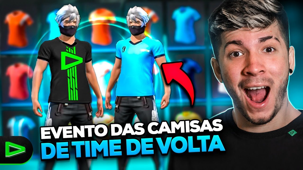 💚CAMISAS DE TIME DE VOLTA + DIARIO 💚 LOUD EMULADOR!! 🔴 FREE FIRE - AO VIVO! LOUD LZINN!