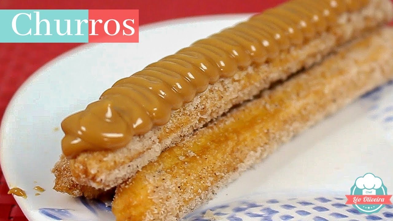 COMO FAZER CHURROS DO CHAVES - CHEF LÉO OLIVEIRA