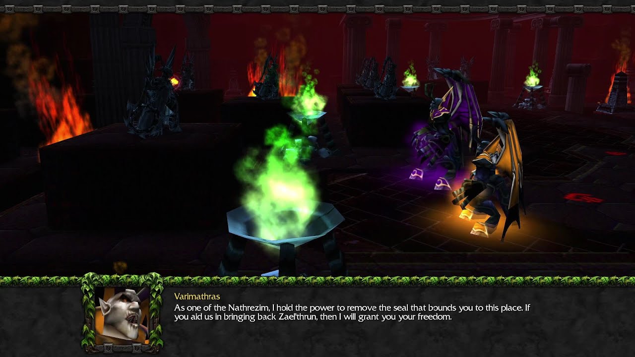 Varimathras plans to resurrect the most powerful dreadlord ever existed