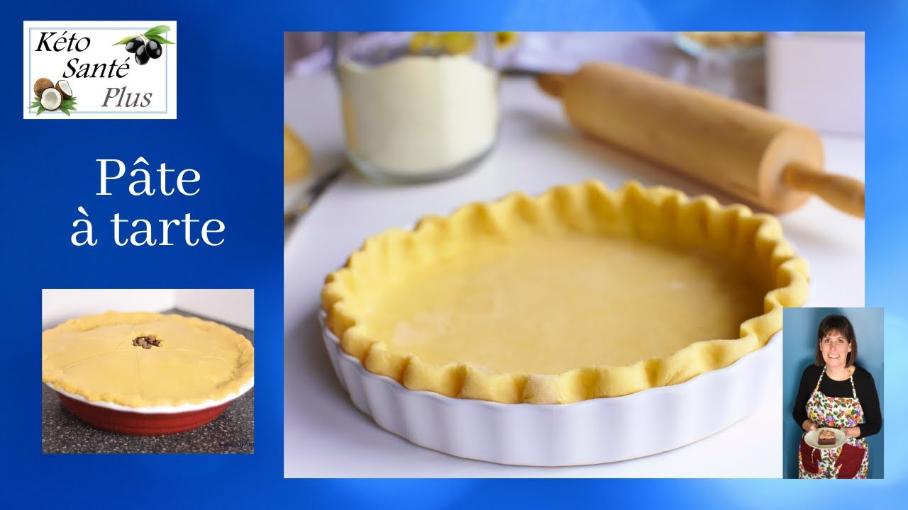 Pâte à tarte keto / cétogène / sans gluten