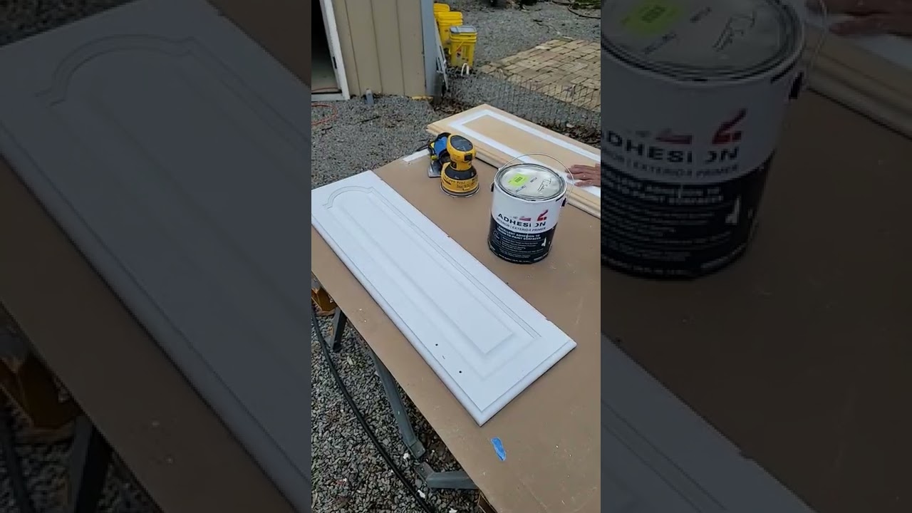 Sand Cabinet Doors Before Priming or Else