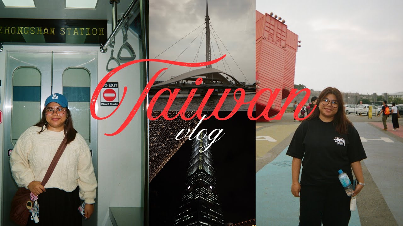 TAIWAN VLOG (Zhongzhan, Jiufen Old Street, TSHR to Kaoshiung, Cijin Island, TPE-MNL)