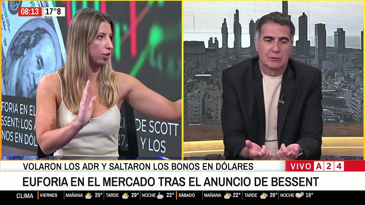 📢 EUFORIA EN EL MERCADO TRAS ANUNCIO DE BESSENT: VALORARON LOS ADR Y SALTARON LOS BONOS EN DÓLARES