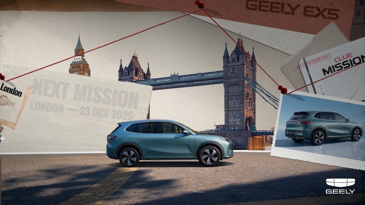 33 Countries ✔ 1 Big Reveal &mdash; Geely EX5 Arrives in the UK