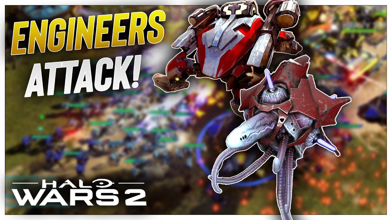 We put Skitters on Engineers in Halo Wars 2!
