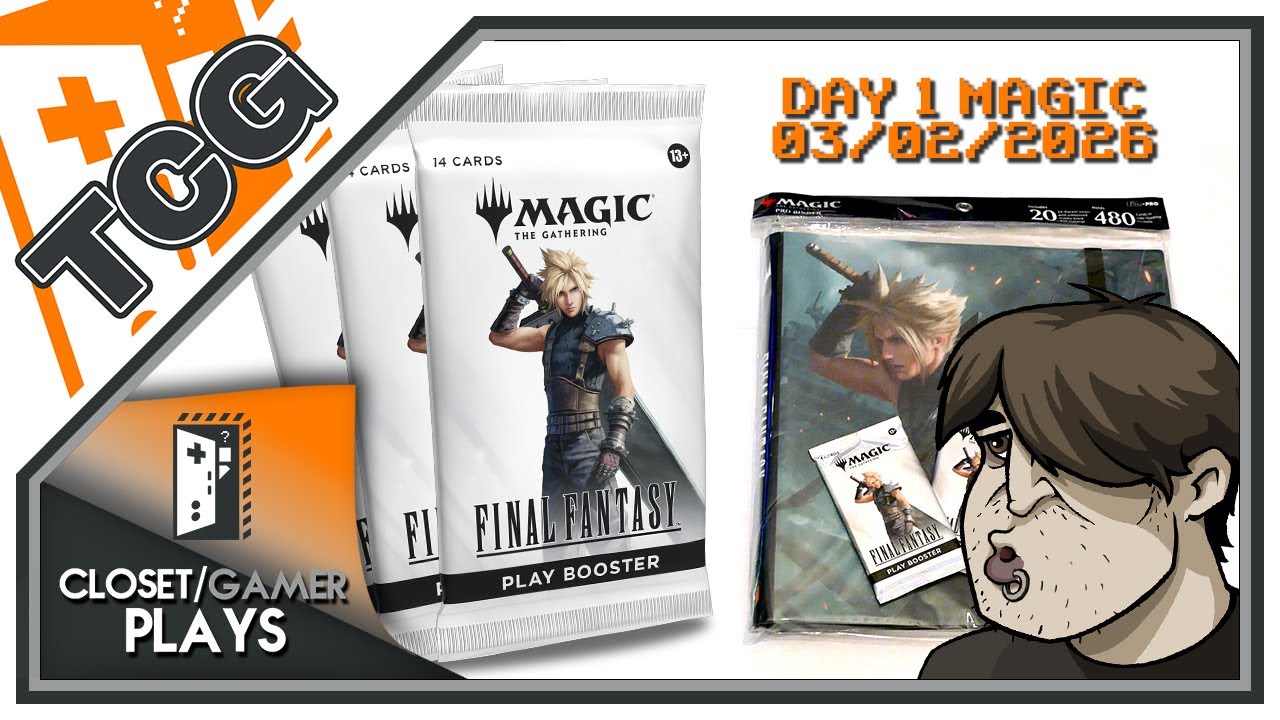TCG Stitch Final Fantasy Magic Binder & Boosters - Day 1