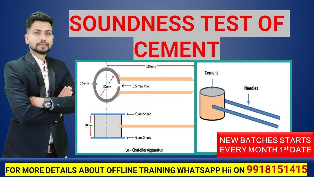 SOUNDNESS TEST OF CEMENT || By Civil Guruji ||