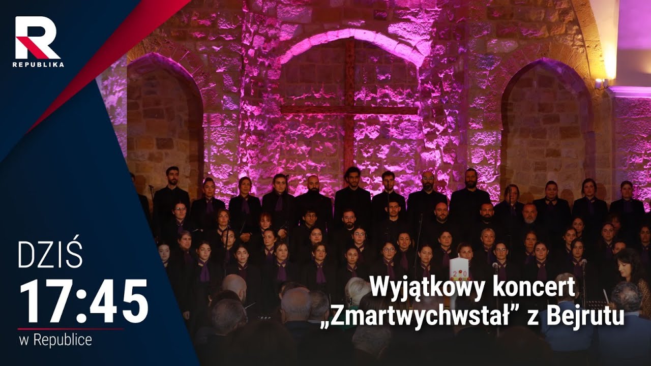 Wyjątkowy koncert wielkanocny „Zmartwychwstał” z Bejrutu