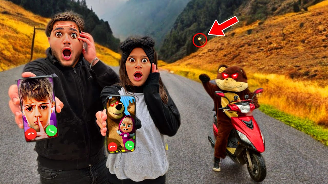 طاردنا الدب الشرير بالطريق السريع وطلبنا المساعدة من خلودة..!!مشوق