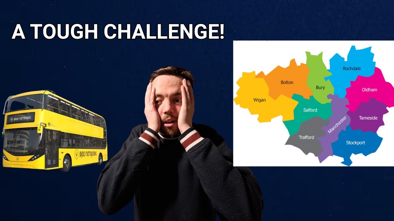 It Took Over 10 Hours! I Travelled Round The Whole Of Greater Manchester Via Local Buses.