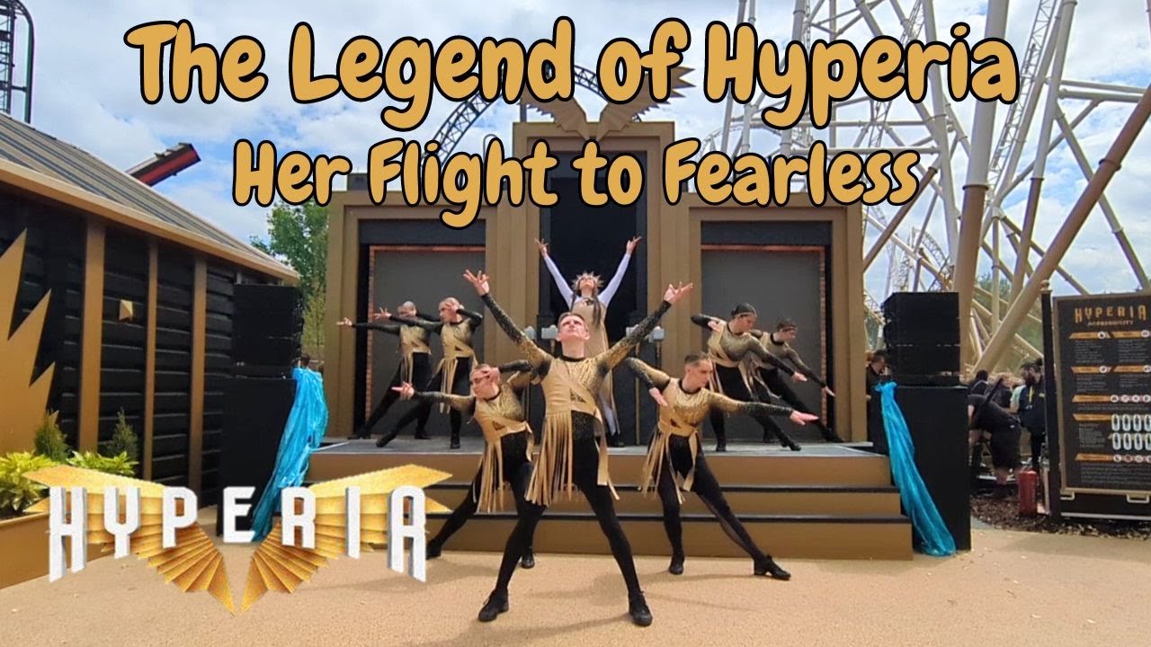 The Legend of Hyperia - Her Flight to Fearless Opening Day 24/05/24 at Thorpe Park