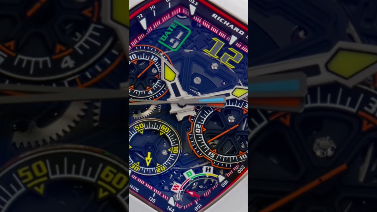 2025 Watch Releases❗️Richard Mille RM 65-01 Automatic Split-Seconds Chronograph