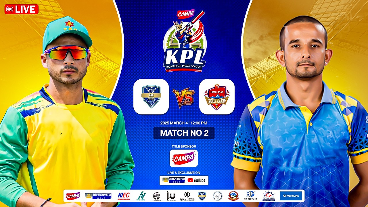 || KOHALPUR PRIDE LEAGUE || Match 1 || KOHALPUR SPORTS ACADEMY  VS HIMALAYAN CRICKET ACADEMY ||