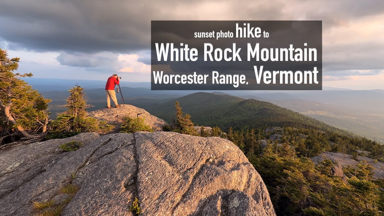 Sunset Photo Hike to White Rock Mountain in Vermont's Worcester Range
