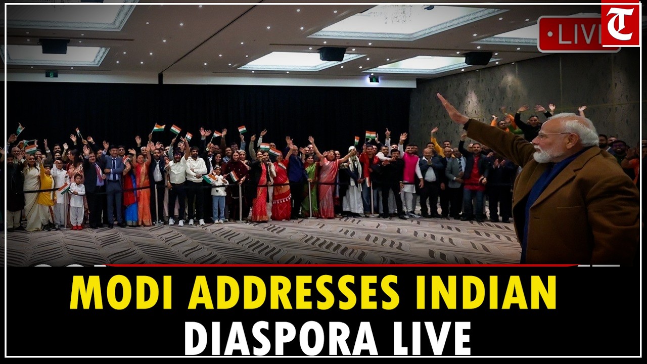 LIVE: PM Modi participates in a community event in Auckland, New Zealand