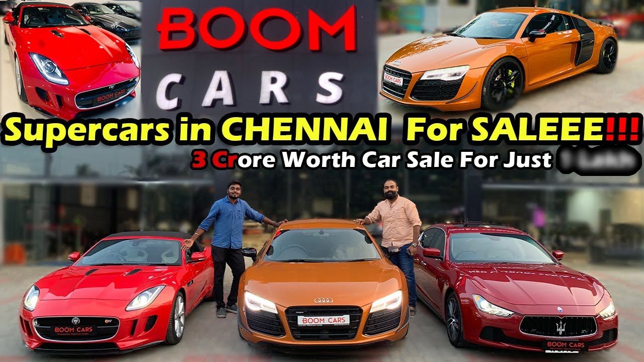 Pre-owned Supercars & Premium Luxury Cars Sale In Chennai At Lowest Price - Upto 3 Crore | BOOM CARS
