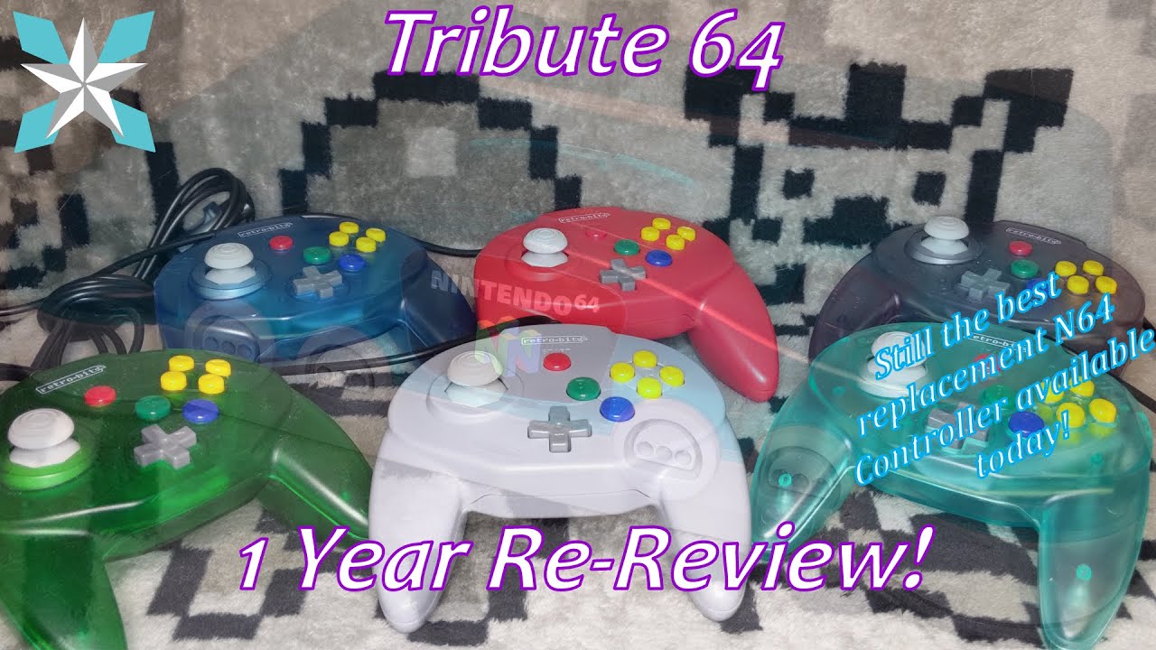 The Retro-Bit Tribute 64 1 Year Re-Review - Still The Best N64 Replacement Controller!