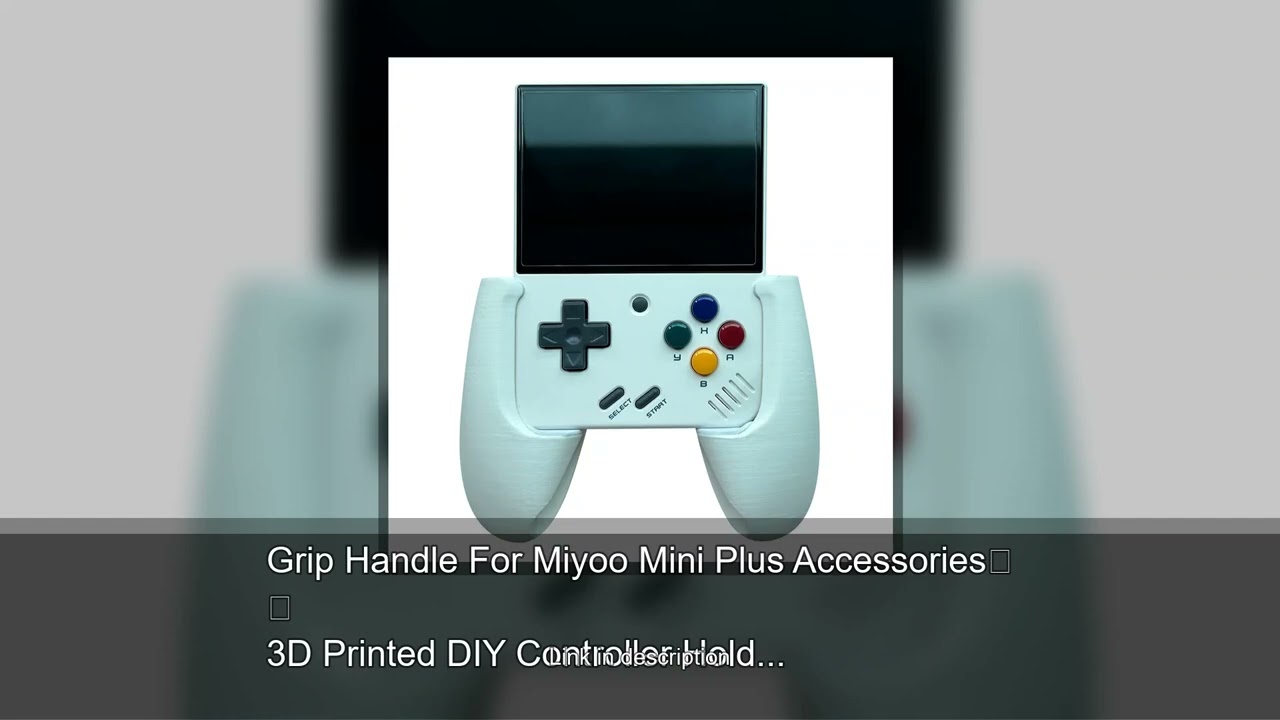 Grip Handle For Miyoo Mini Plus Accessories 3D Printed DIY Controller Holding Comfortable Grip