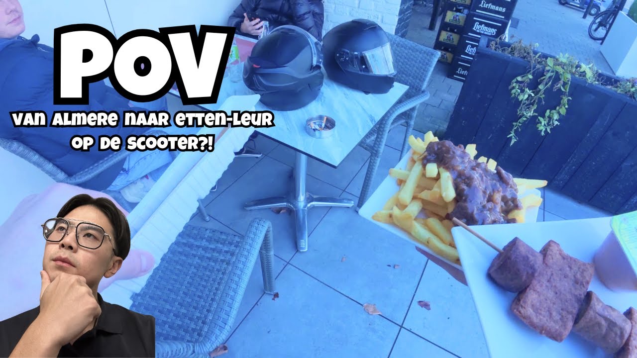 POV: Van Almere naar Etten-Leur op de SCOOTER?! 🧐 (Dit klinkt verdacht...)