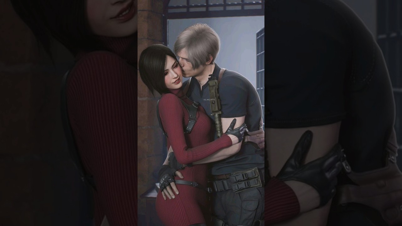 Leon Rizzes Ada??? 👀😳 (ORIGINAL VS REMAKE) #shorts #residentevil4