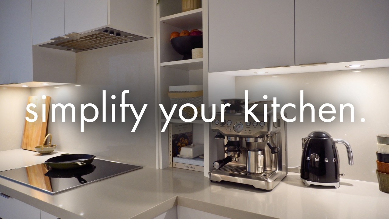 The Secret Behind Our Calm, Minimal Kitchen