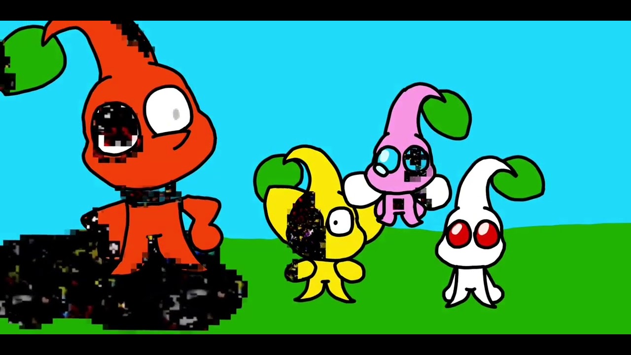 Secret staycation and Pikmin x Pibby episode 1 #pibby #pikmin4 #secretstaycation