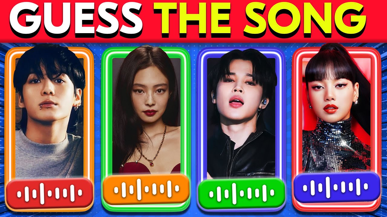 GUESS THE SONG by INTRO : BTS X Blackpink Edition | Music Quiz