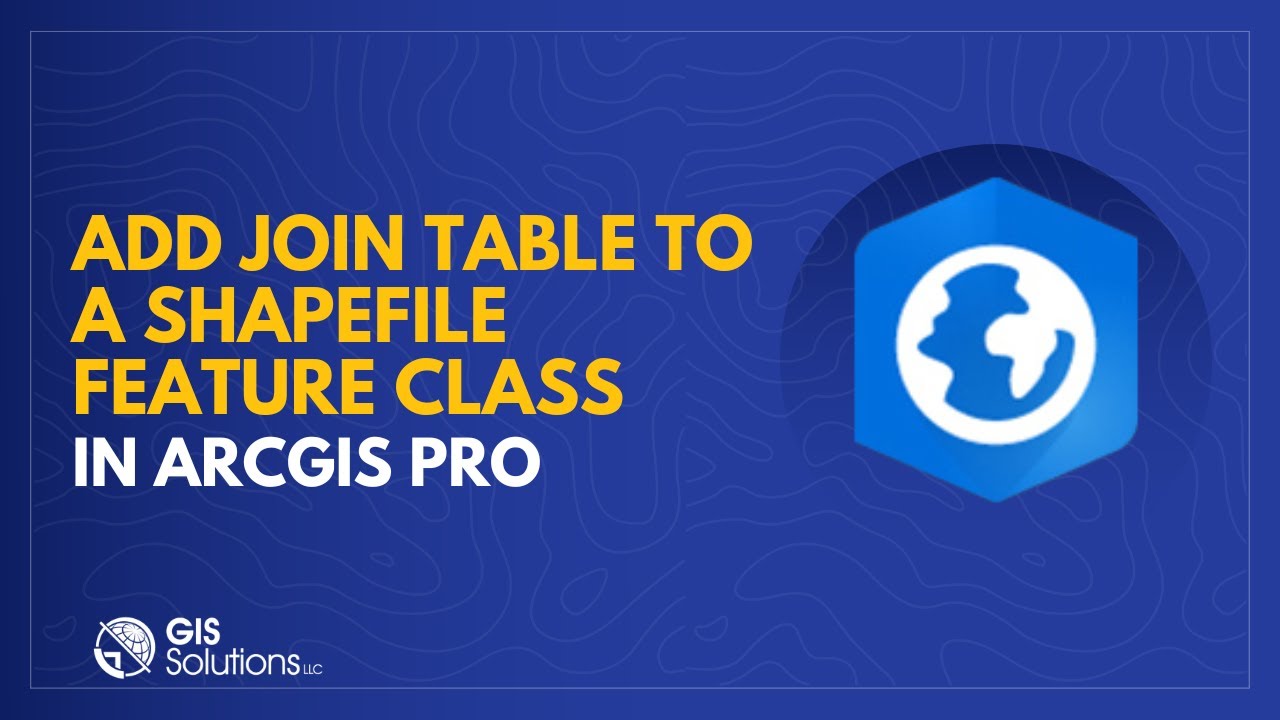 Add Join Tool ArcGIS Pro