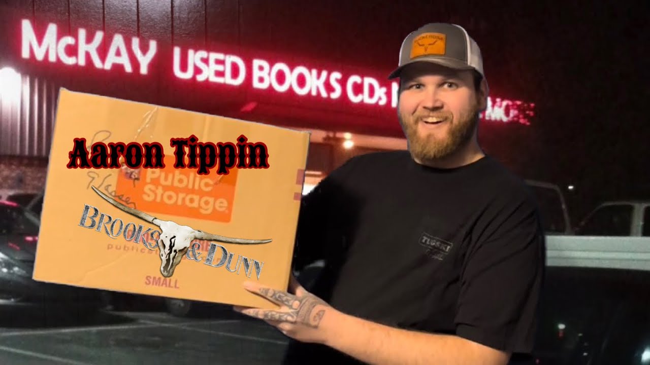 I BOUGHT EVERY AARON TIPPIN AND BROOKS & DUNN ITEM AT MCKAYS BOOKS IN CHATTANOOGA