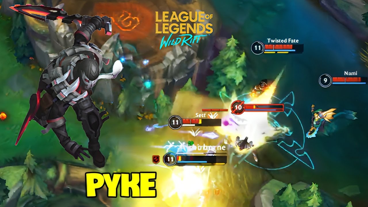 Wild Rift PYKE Montage - Best PYKE Plays | LoL Wild Rift Montage