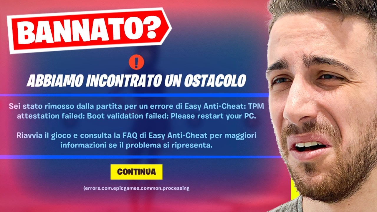 Sono Stato BANNATO dai TORNEI? *La Situazione è GRAVE!* Fortnite ITA