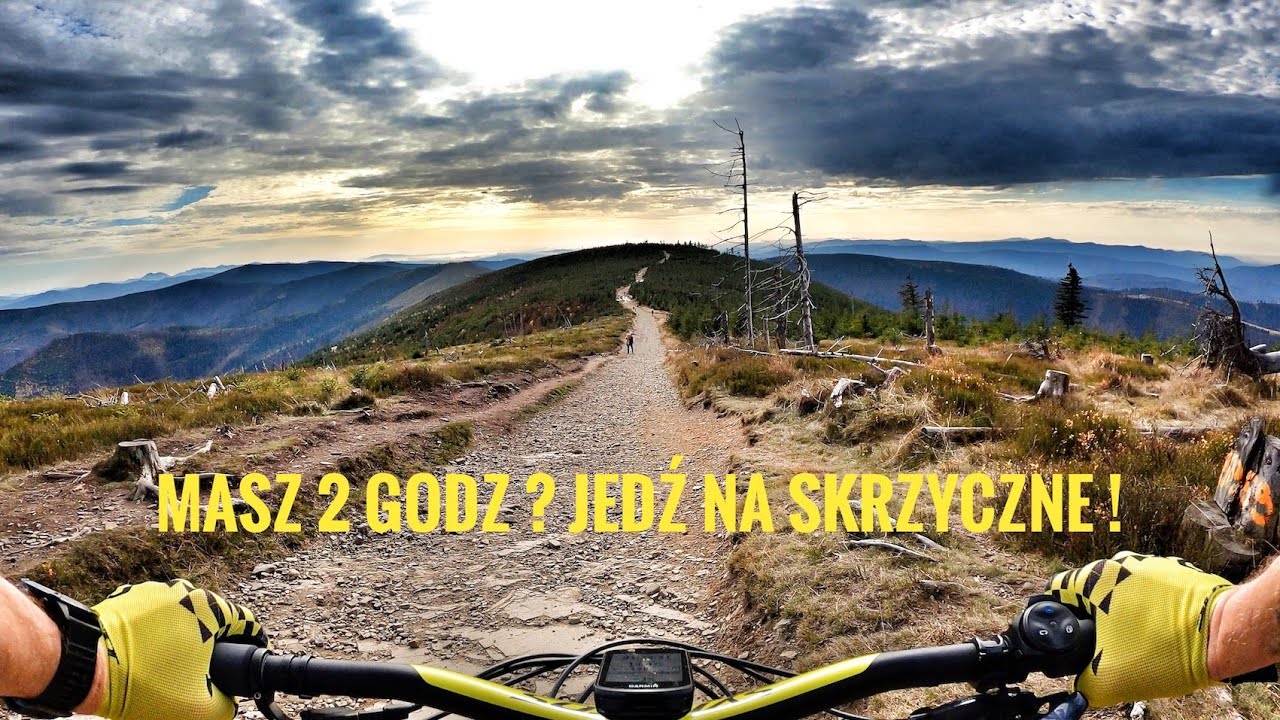 Skrzyczne rowerem - podjazd z Doliny Zimnika ( runda na 2h)