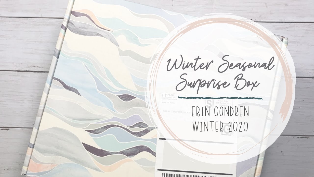 ERIN CONDREN WINTER SURPRISE BOX | Winter 2020