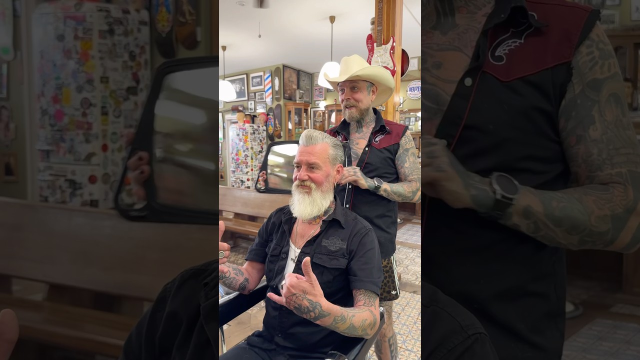This Silver Fox Rocks a Pompadour Like a Legend