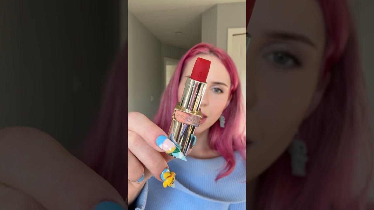 Luxury skincare & makeup asmr ✨ ft. Prada Beauty 🖤