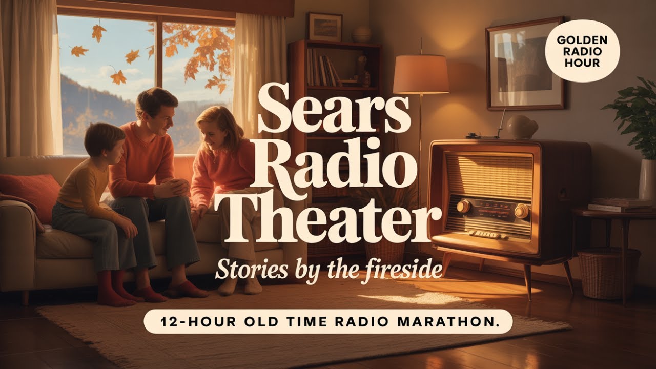 Sears Radio Theater – Stories by the Fireside | 12-Hour Old Time Radio Marathon