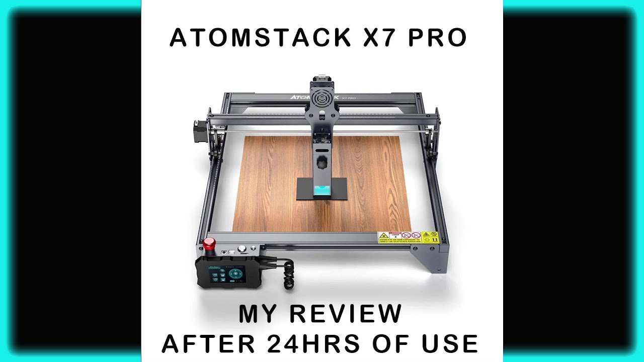 Atomstack X7 Pro (A10) after 24hrs of use (10W)