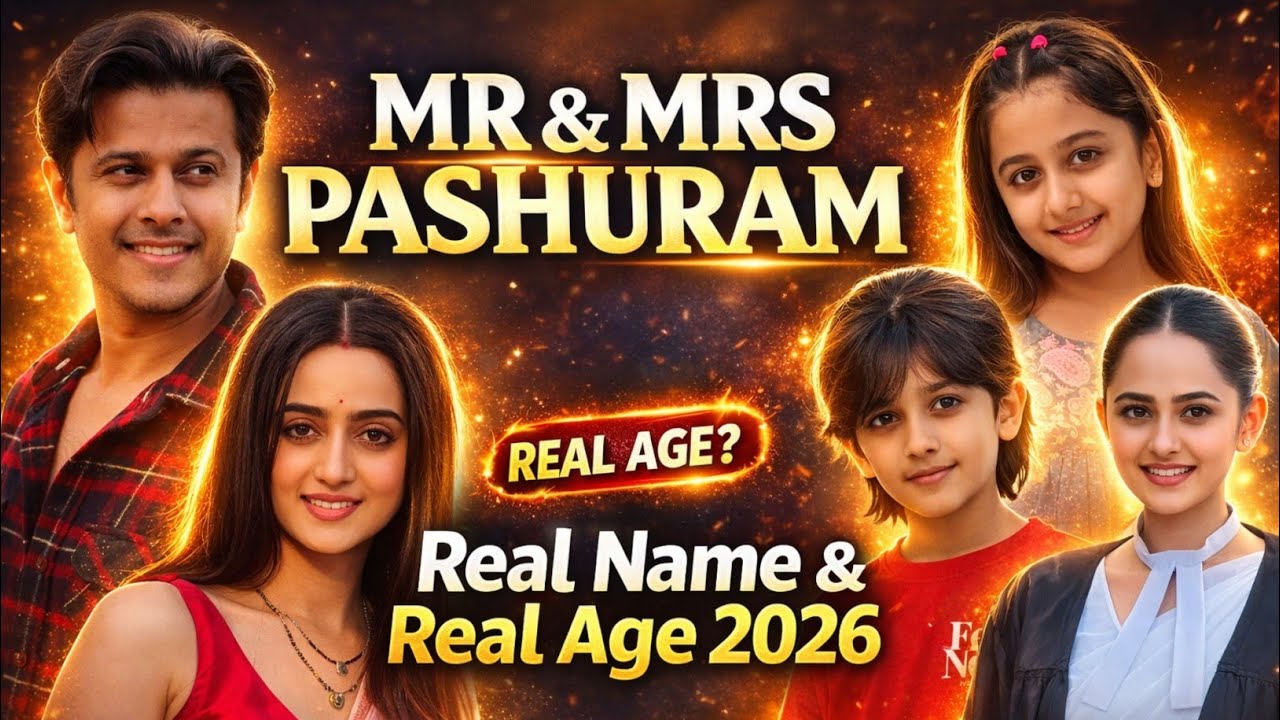 mr & mrs parshuram all cast real name real age, mr & mrs parshuram star cast real name, star plus 