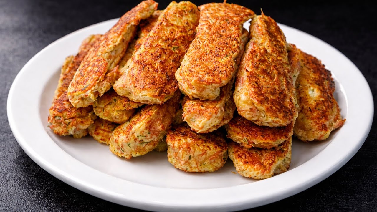 Dieses einfache Kefir-Oladki-Rezept mit Wurst wurde mir heimlich verraten 🤫🔥 | In Minuten weg